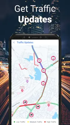 Maps GPS Navigation, Traffic android App screenshot 3